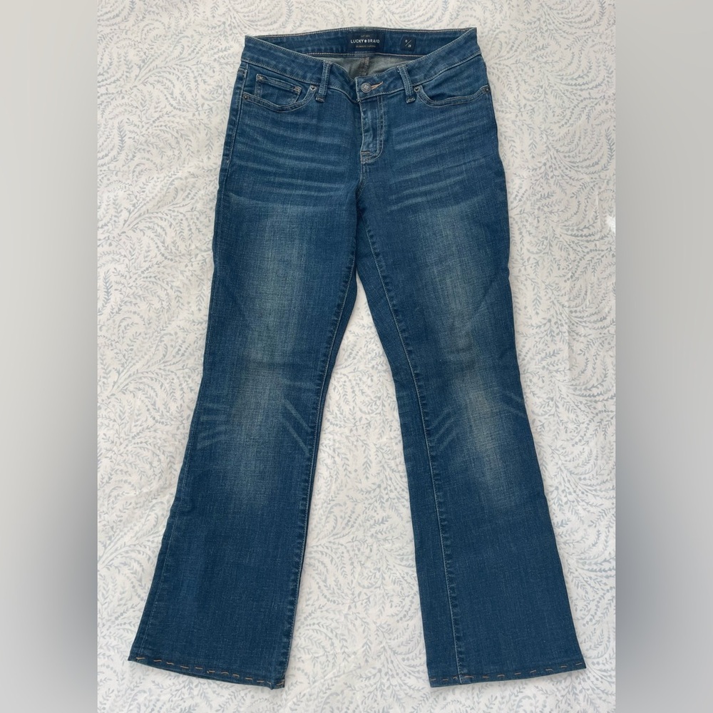 Lucky Brand Mid Blue Flare Jeans Size 8/29